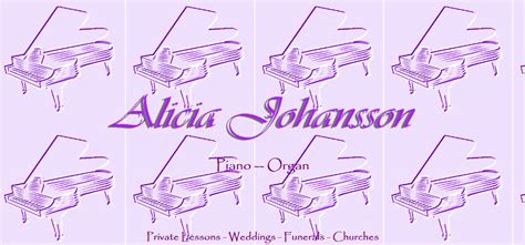 alicia johansson|Alicia Johansson Piano .